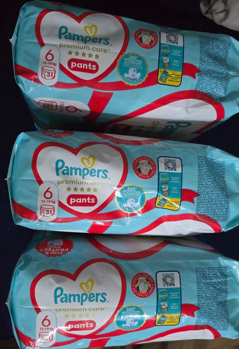 Pampers Pants Premium Care 6 31szt