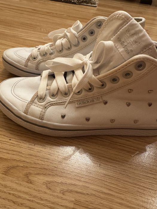 Adidas, кожаные кеды кроссовки
