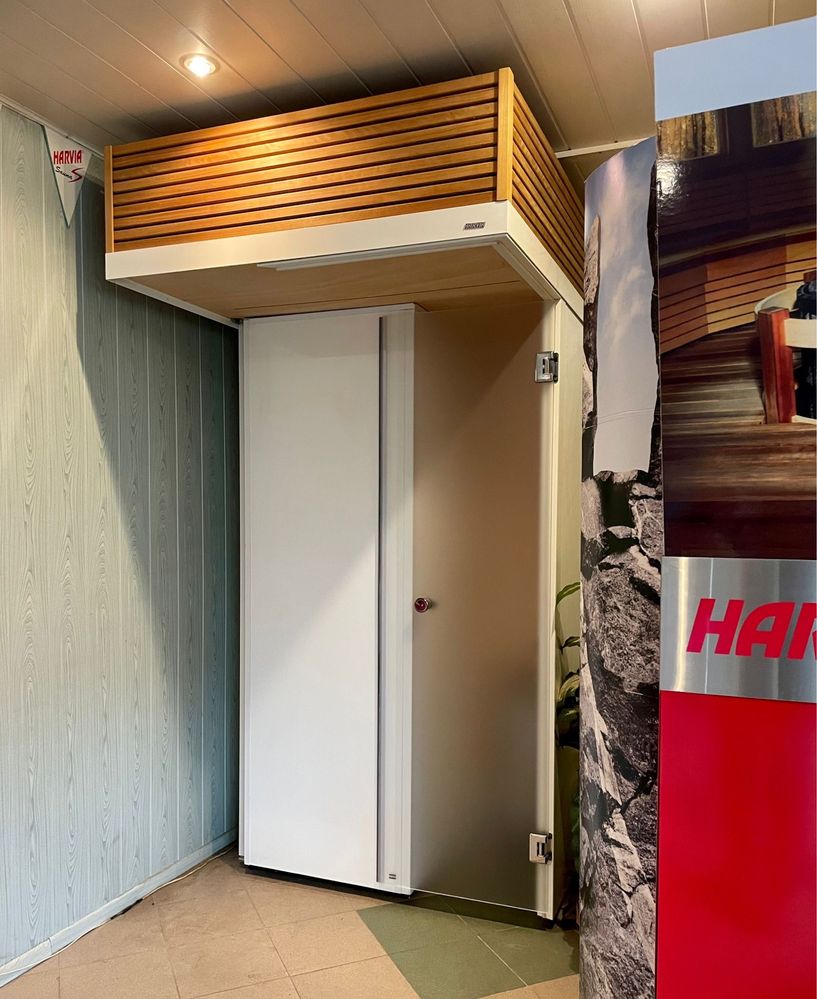Sauna fińska, sucha Harvia SmartFold, poekspozycyjna.
