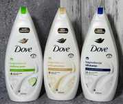 Гелі для душу Dove у форматі 700 мл 3 види