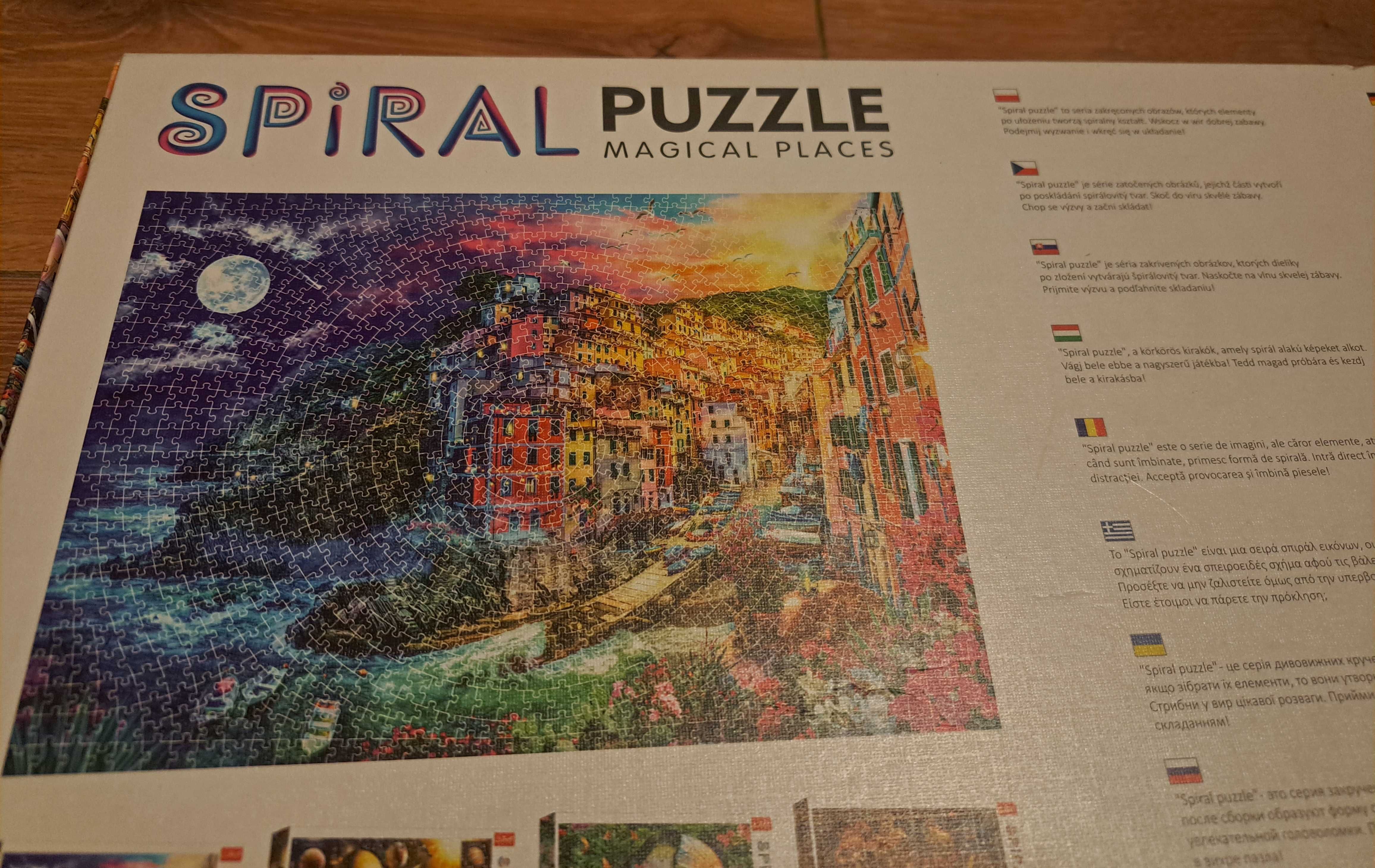 Spiral puzzle Magical places, 1040 el.