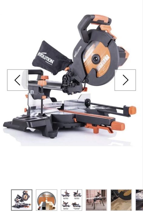 Wielozadaniowa piła ukośna Evolution R255SMSP