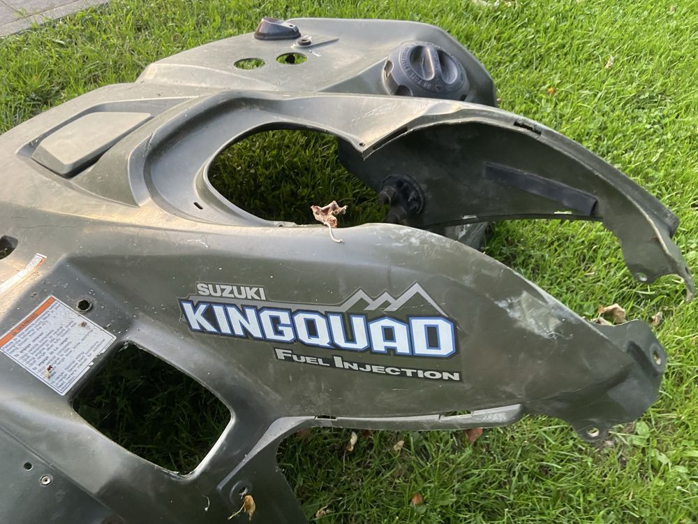 Plastiki osłony obudowy owiewki suzuki kingquad 700 kingquad 750