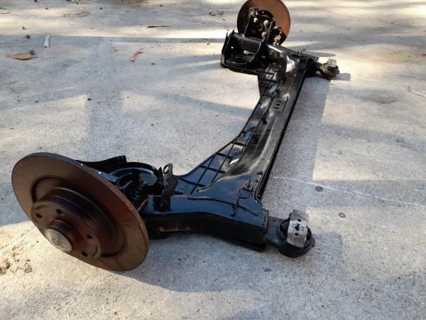 Eixo traseiro discos RENAULT Laguna III (BT0/1)