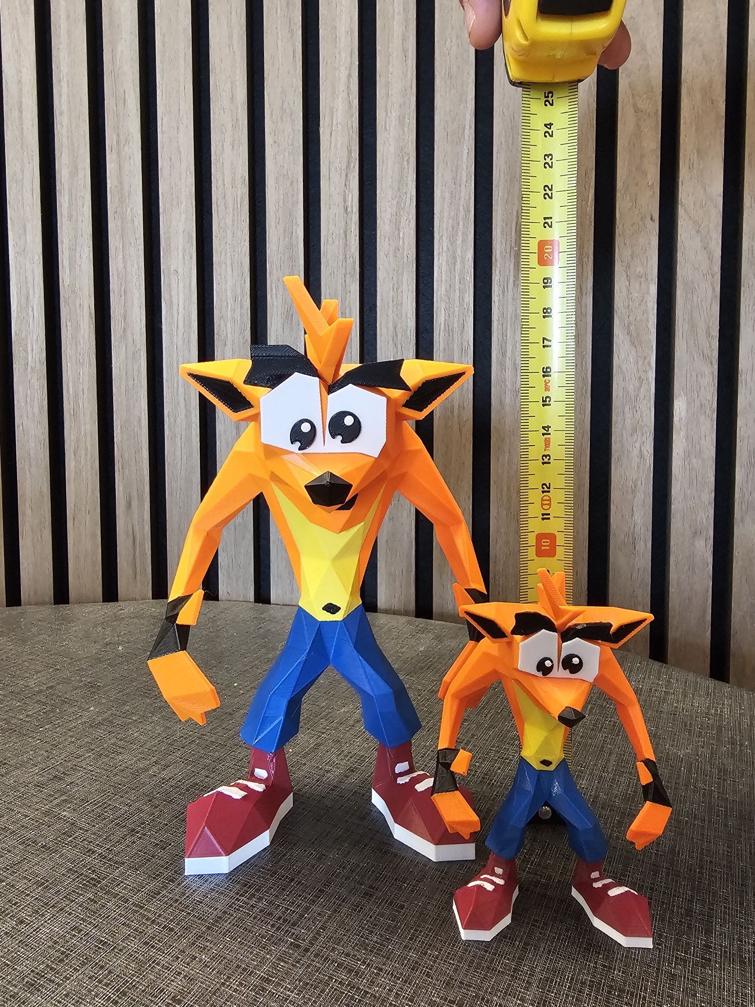 Figura Crash Bandicoot 20cm Petg