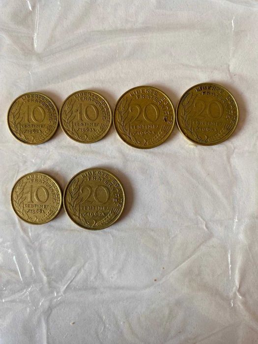 numismática-moedas francesas