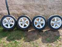 Komplet audi 5x112 z oponami zimowymi