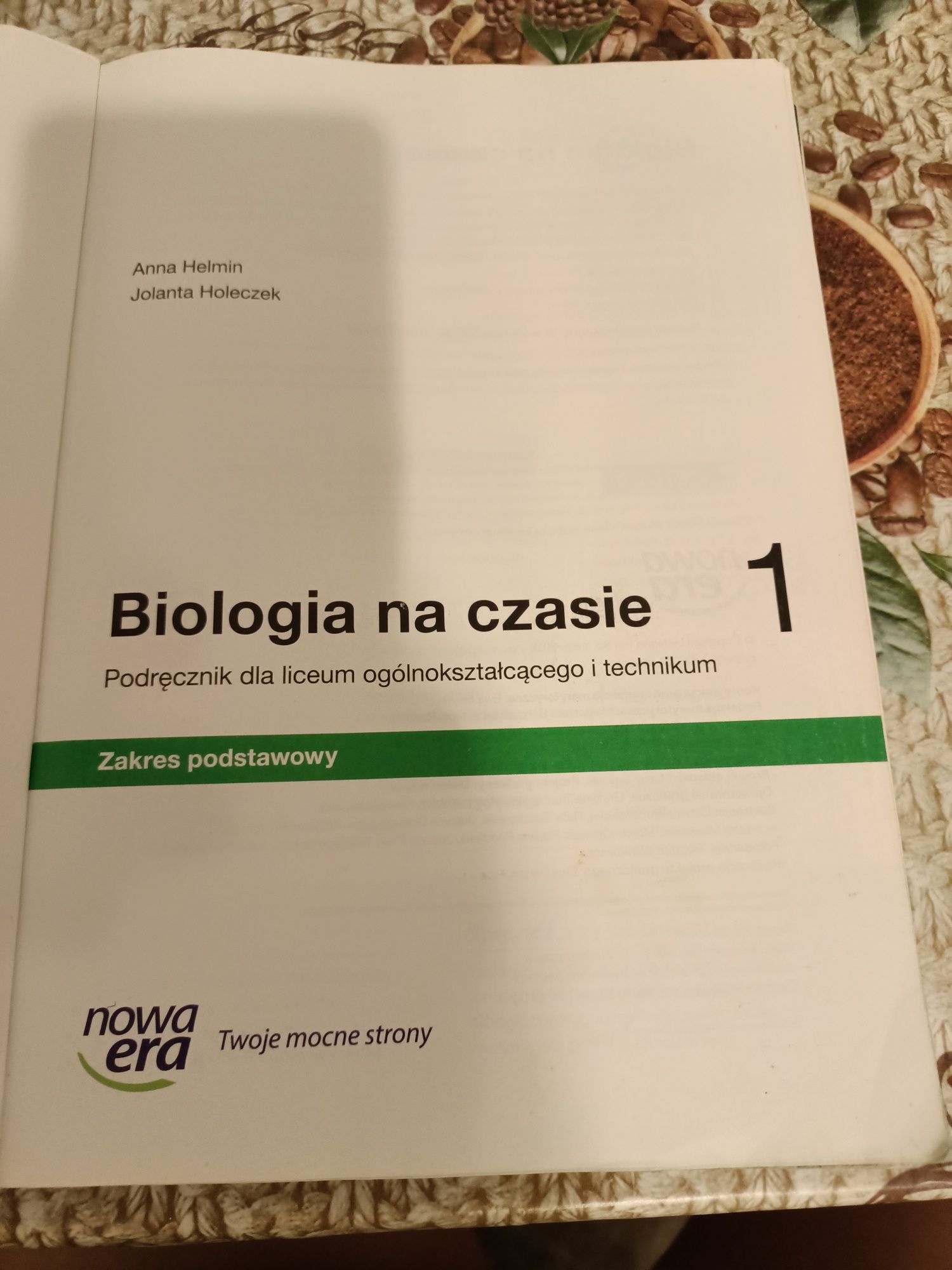 Podręcznik do biologii klasa 1