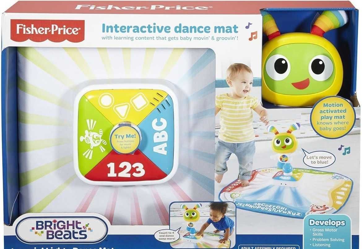 OKAZJA !!!Mata edukacyjna FISHER PRICE dtb17 bebo