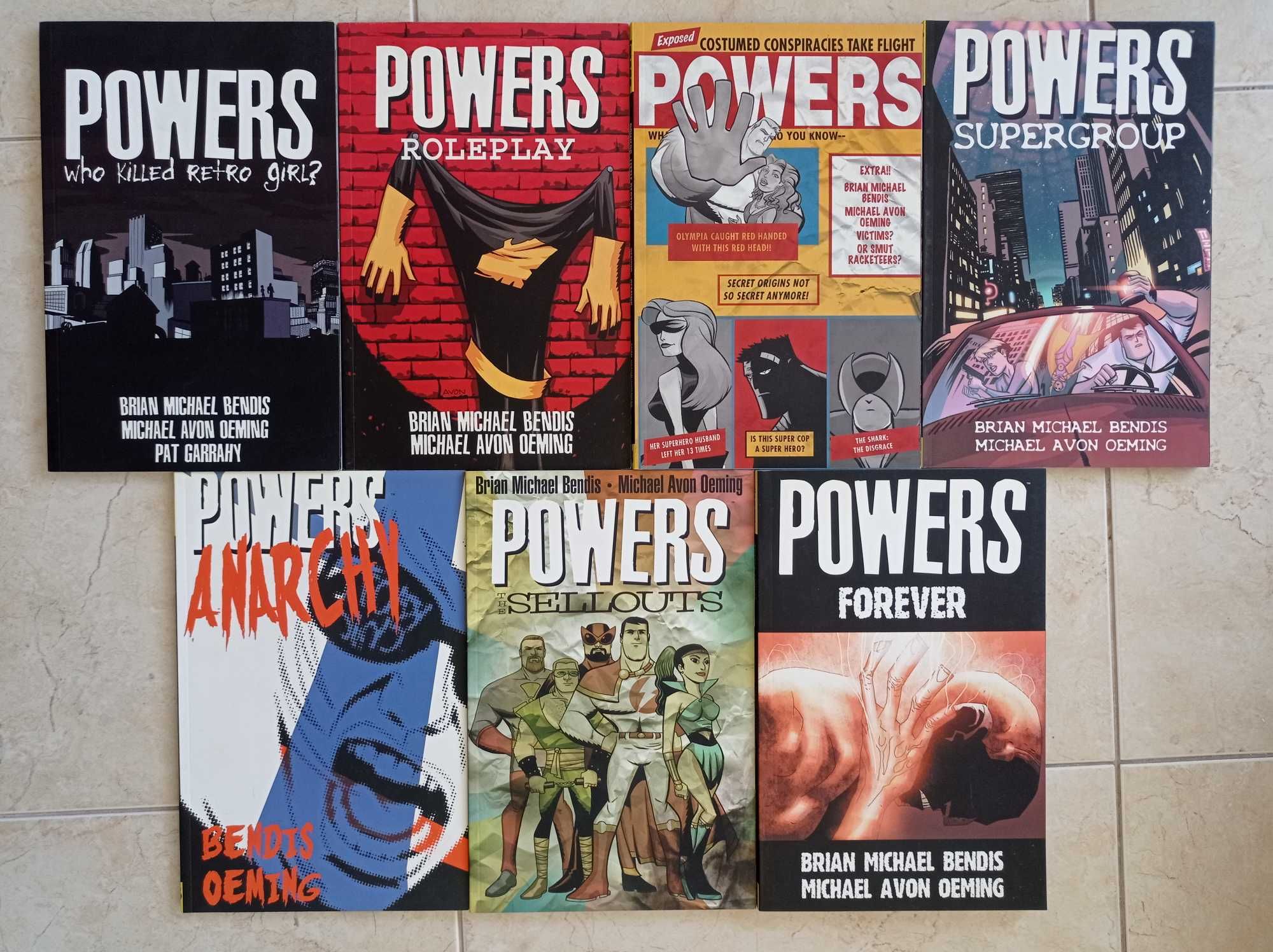 Powers - volumes 1 a 7