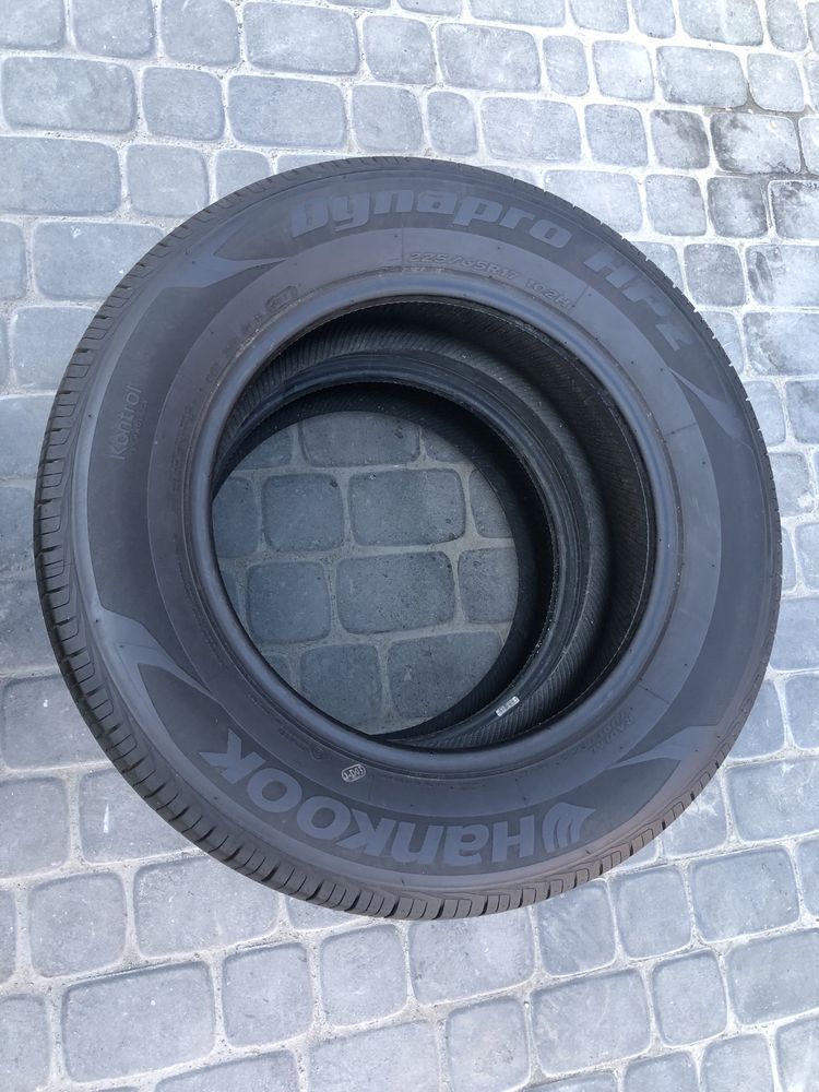 Шини літні 225/65 r17 Hankook Dynapro HP пара 7мм ідеал