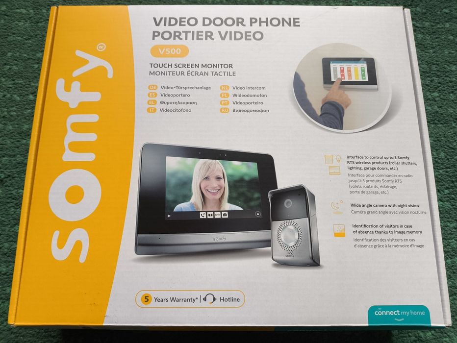 Wideodomofon Somfy v500 - panel wewnętrzny