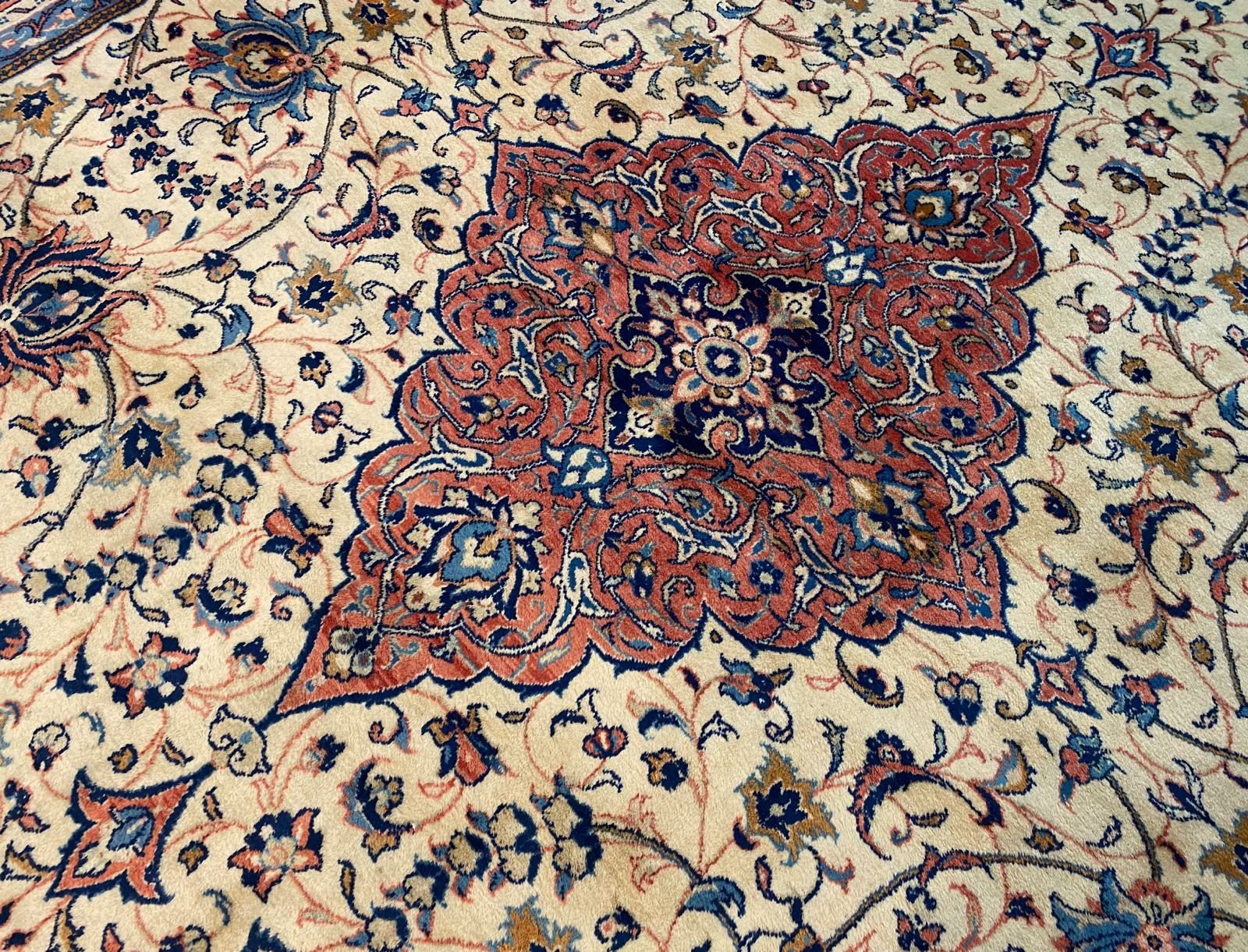 Kaszmirowy Tabriz - Perski dywan - Rękodzieło z Iranu - 280 x 400 cm.