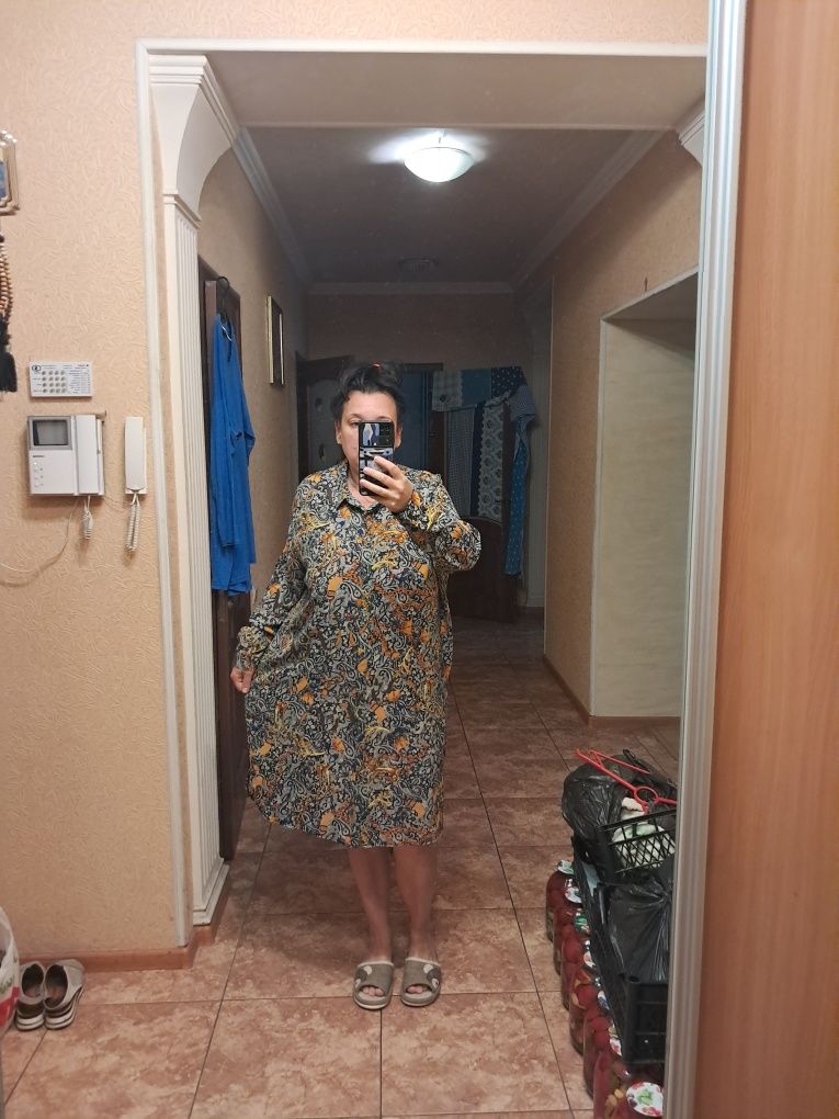 Платье большой размер
