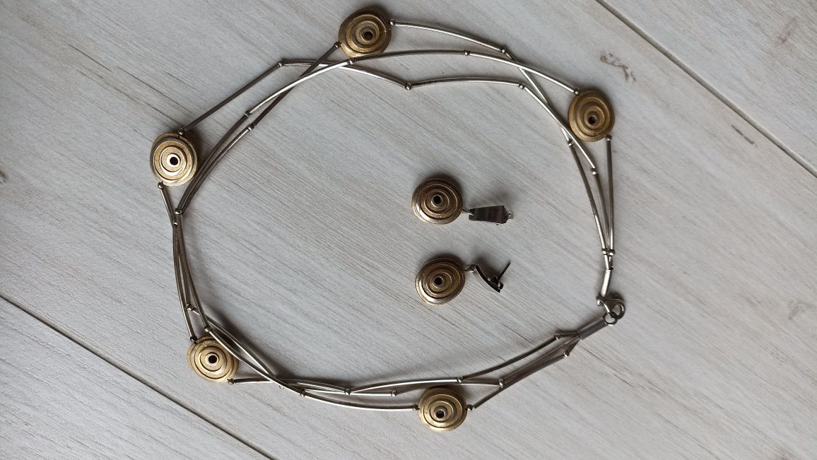 Komplet biżuterii  YES - kolczyki i naszyjnik