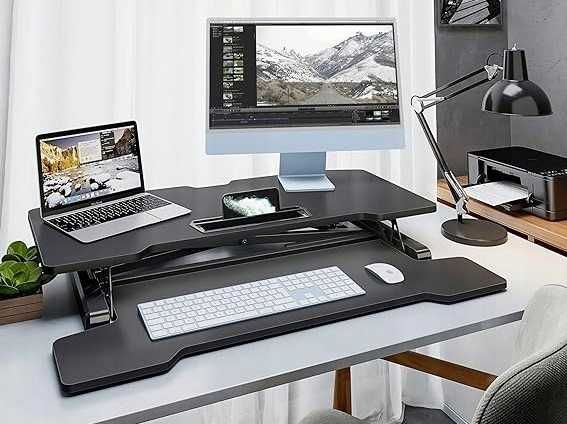 STOLIK Pod Laptopa Komputer REGULOWANY Na Dwa Monitory FENGE