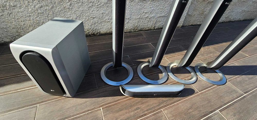 Home cinema LG 6 colunas som