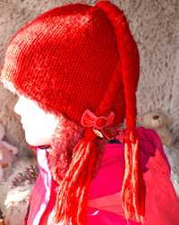 Теплая фирменная зимняя шапка - Lomany, на меху