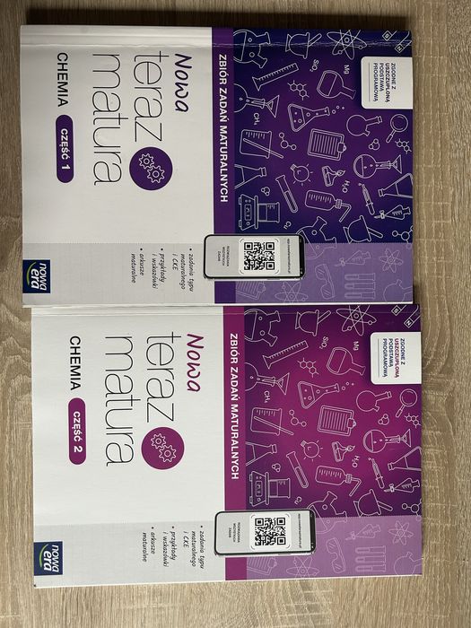 Zbiór zadań maturalnych chemia nowa era cz. 1 i 2