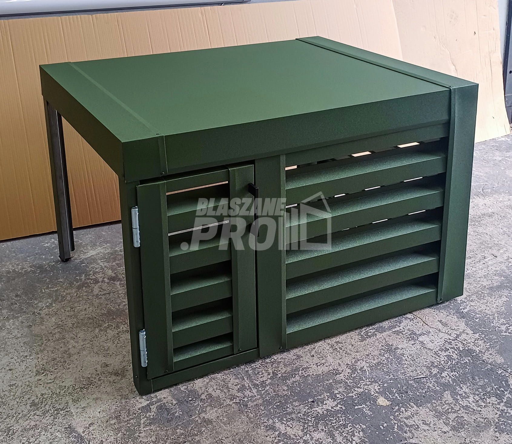 Osłona Klimatyzatora 80x50x60cm Zielony - Zabudowa  GP492