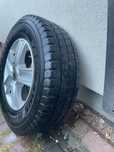 Komplet kół Fiat Ducato, felgi Alu 15, opony Firestone Van Hawk Winter