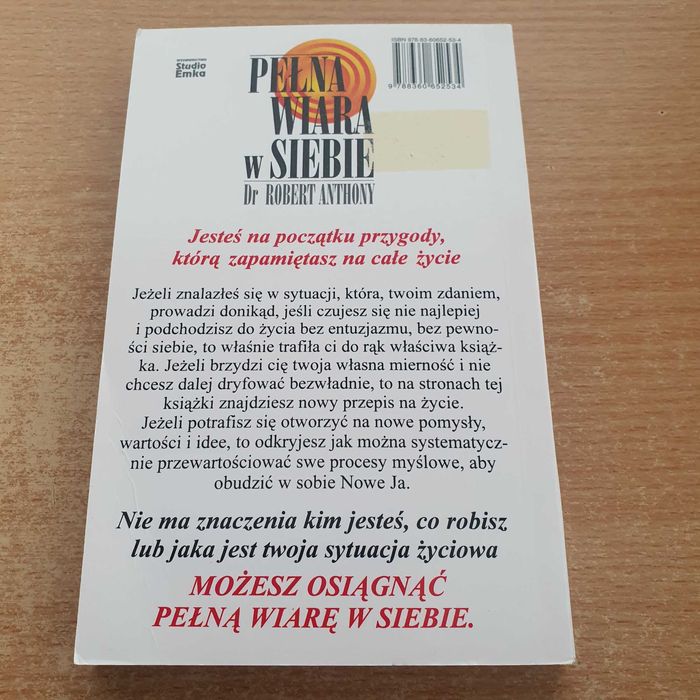 Pełna wiara w siebie Dr Robert Anthony