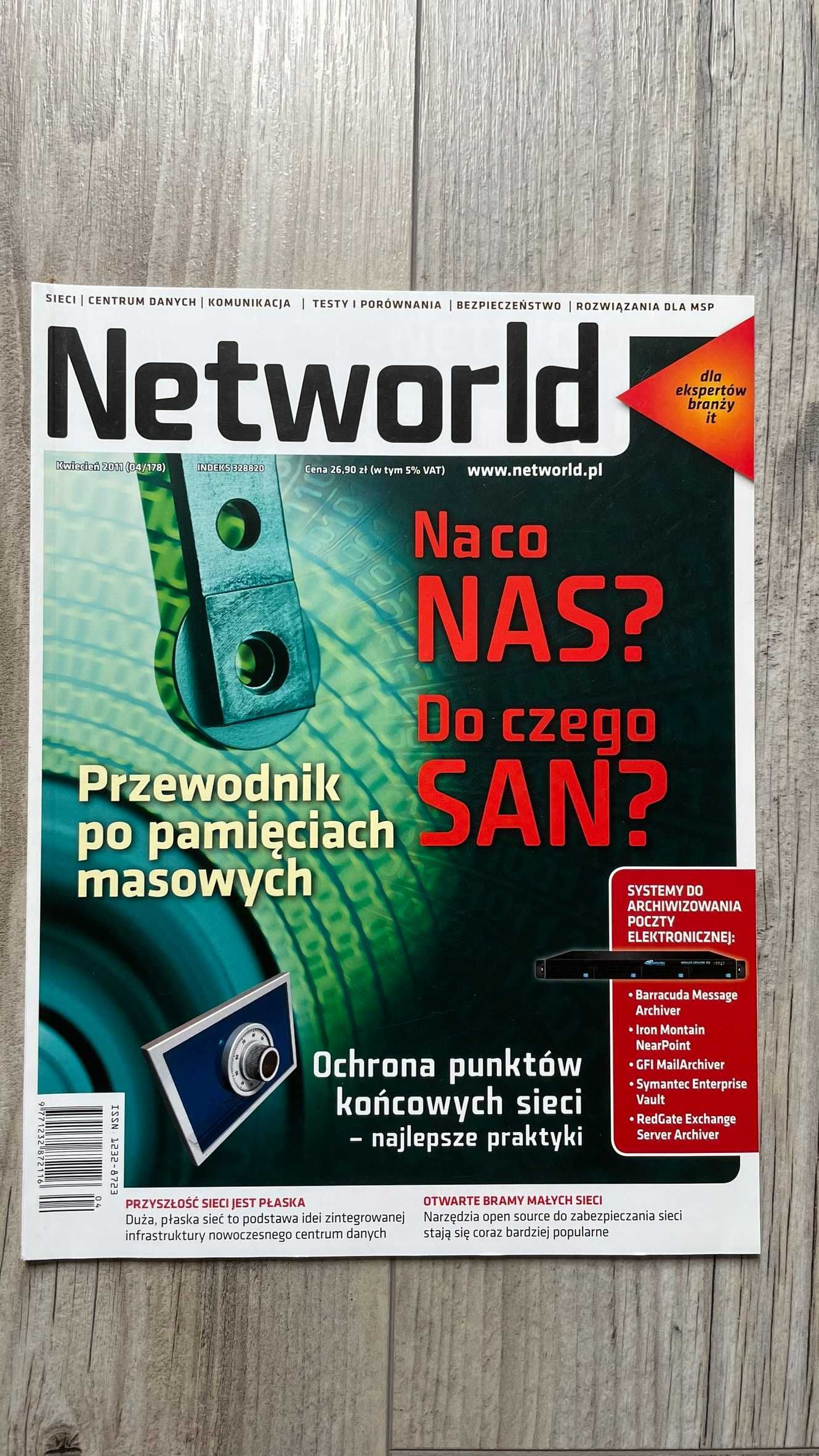 Komplet magazynów NetWorld z 2011 roku Net World