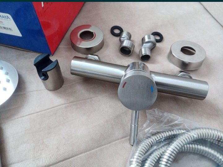 Новый смеситель нержавейка ванна смеситель душ змішувач