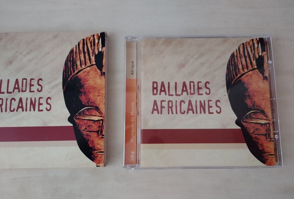 África "Ballades Africaines" CD edição francesa excelente