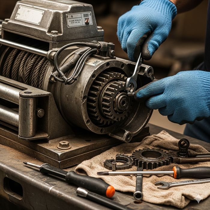 Ремонт лебёдок 12 вольт.