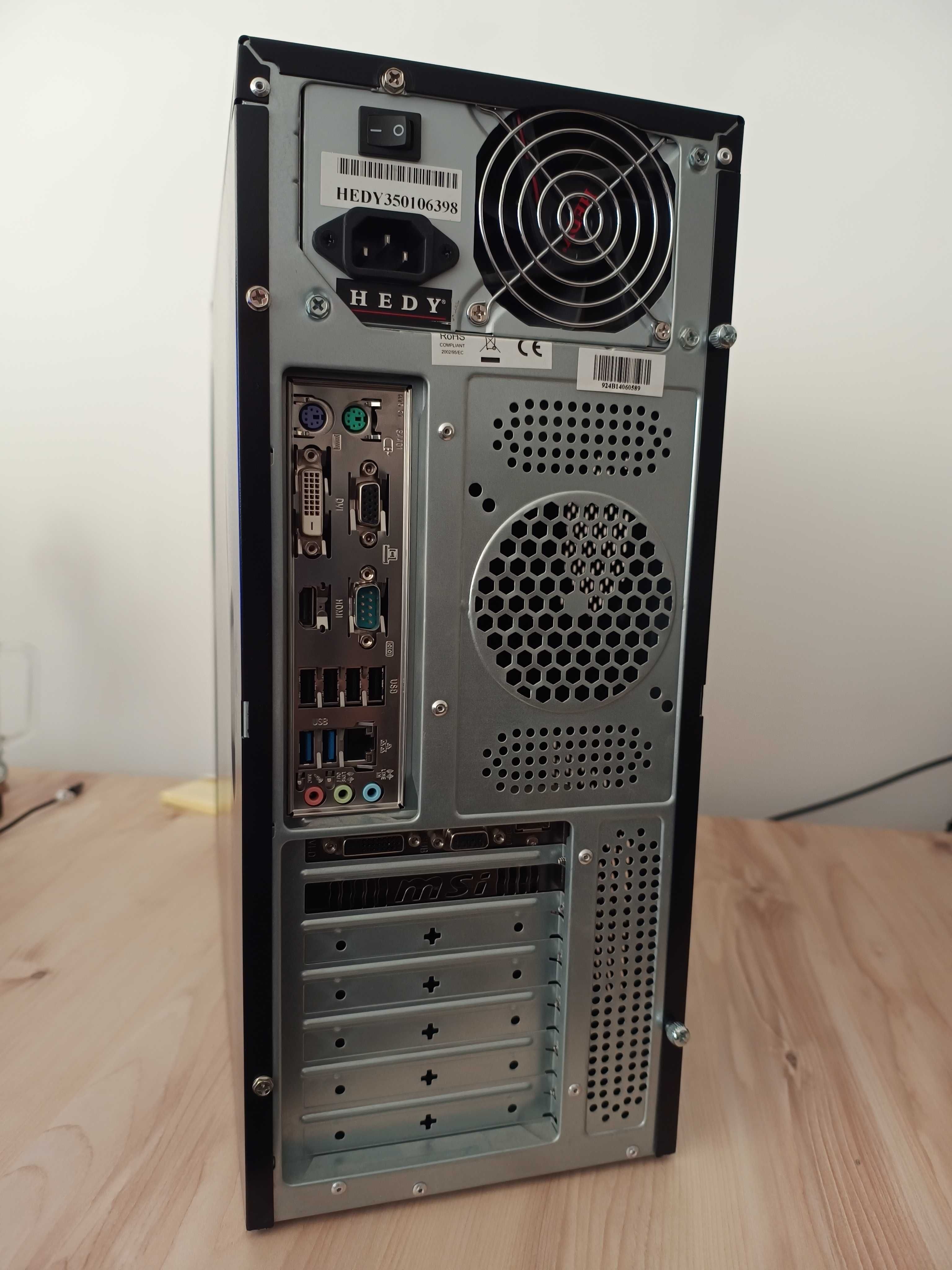 Komputer Gamingowy I7 GTX 750TI 16GB RAM 480GB SSD + 1TB HDD + GRATIS