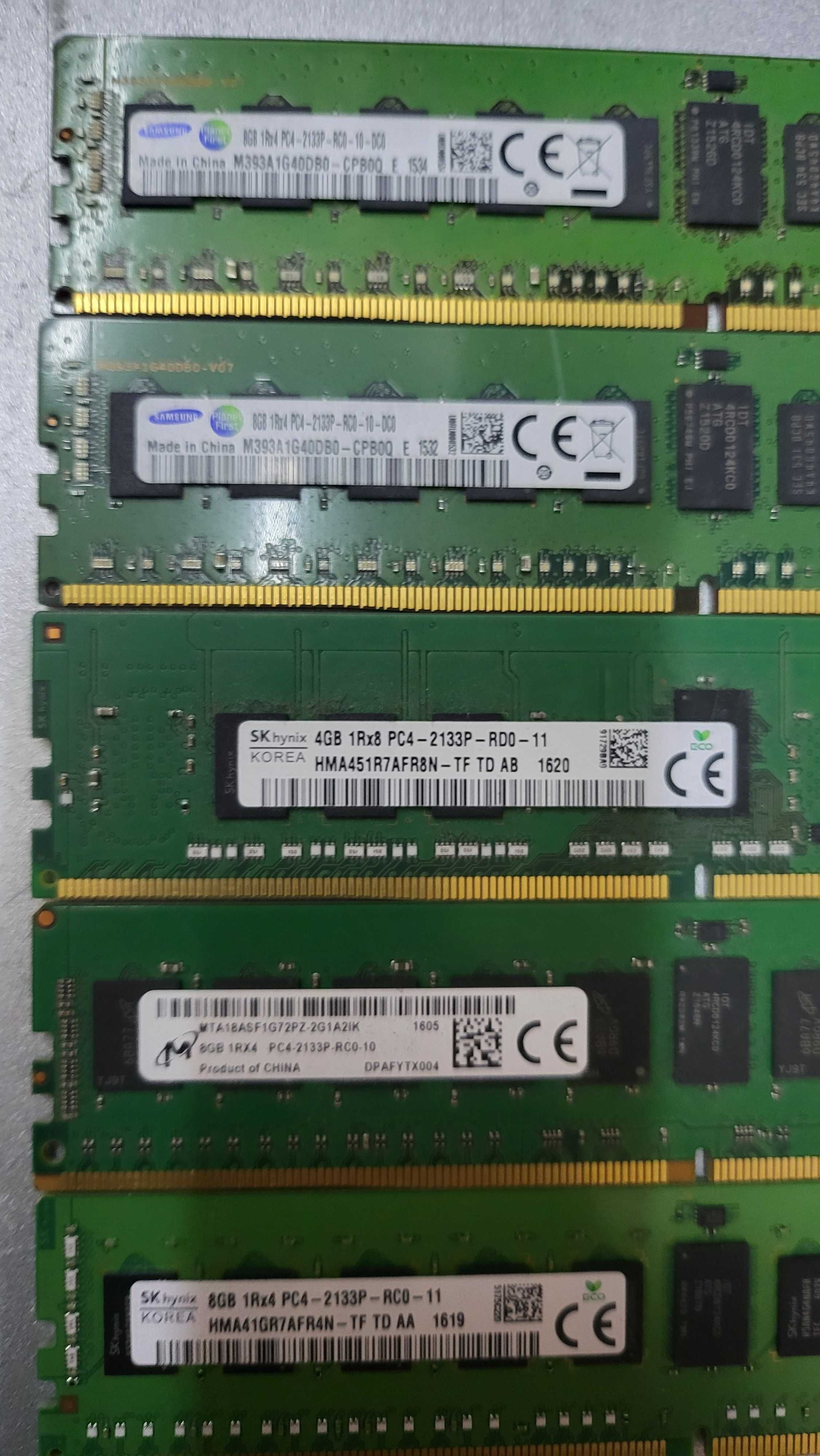 Оперативна пам'ять Samsung, Micro, hynix 8Gb DDR4 2133mhz для серверів