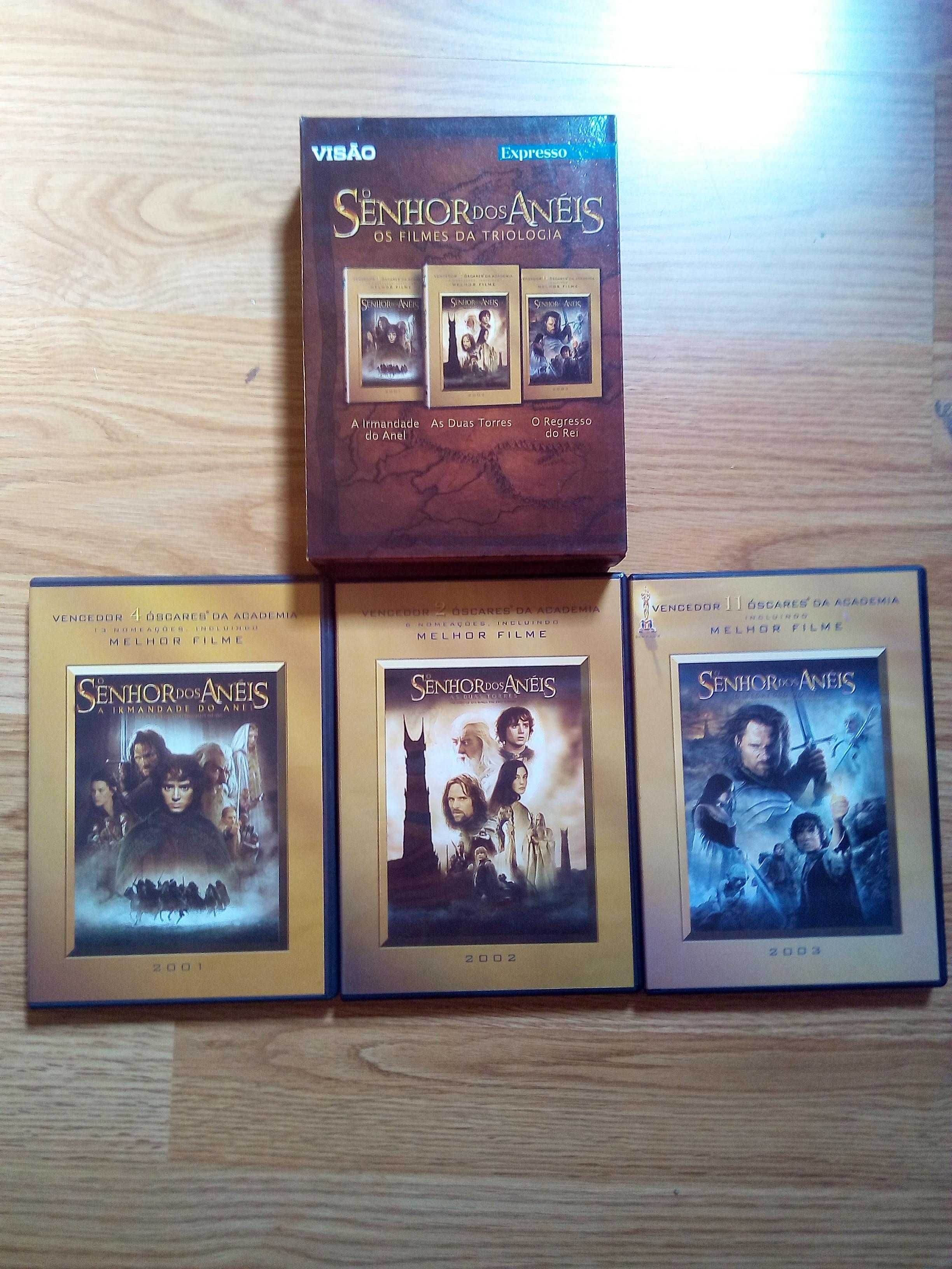 DVD Trilogia Senhor dos Anéis