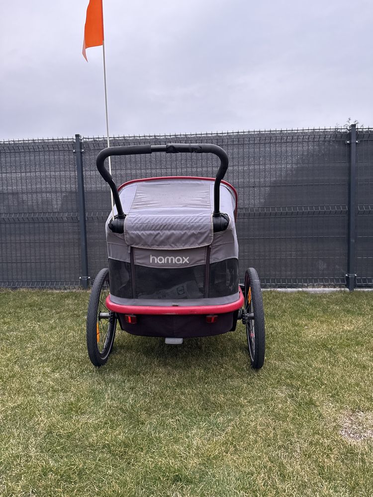 Przyczepka rowerowa hamax outback twin