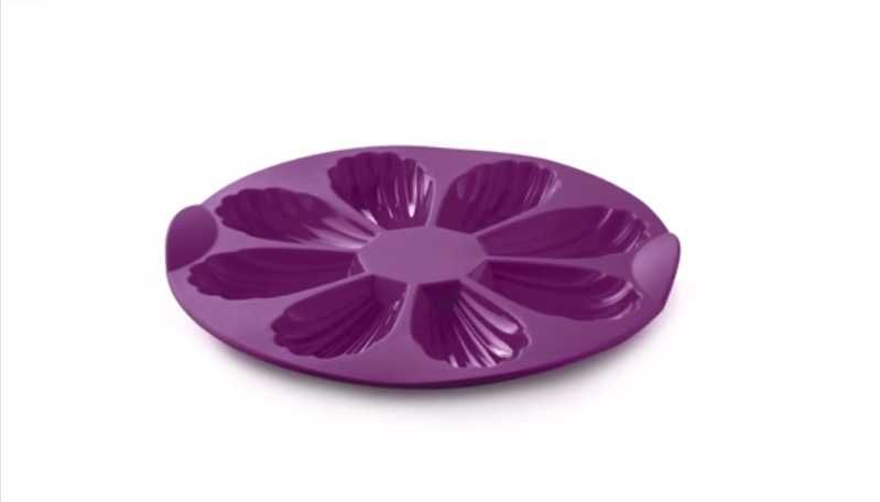 Forma de silicone para Madalenas (novo) - Tupperware