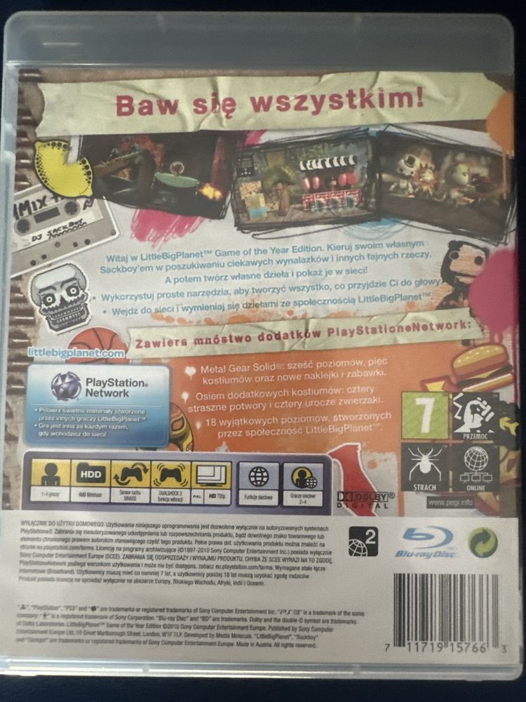 Little Big Planet GOTY (Gra PS3)
