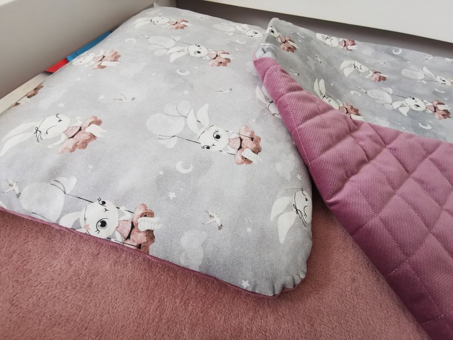 Ocieplany kocyk i poduszka