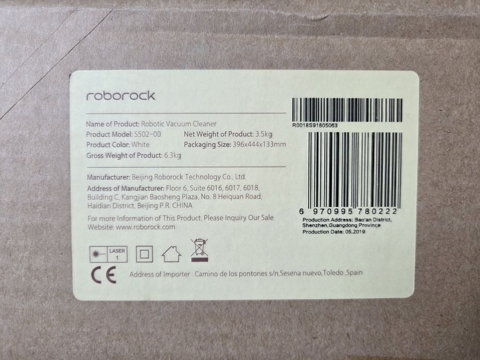 Roborock  S502  робот-пилесос