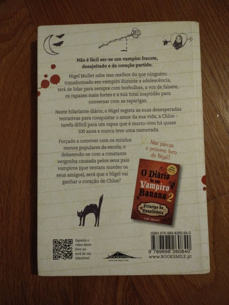 Livro: O diário de um Vampiro Banana