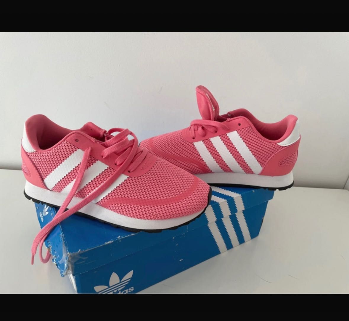 Różowe adidasy rozmiar 34