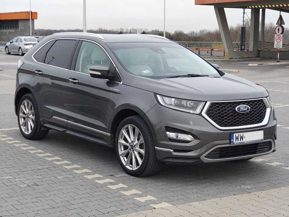 Ford Edge Pierwszy właściciel, jasna skóra, hak, wentylowane fotele.