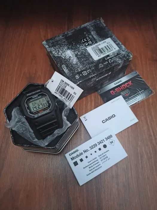 Надійний чоловічий годинник Casio G-shock (DW-5600E-1V)