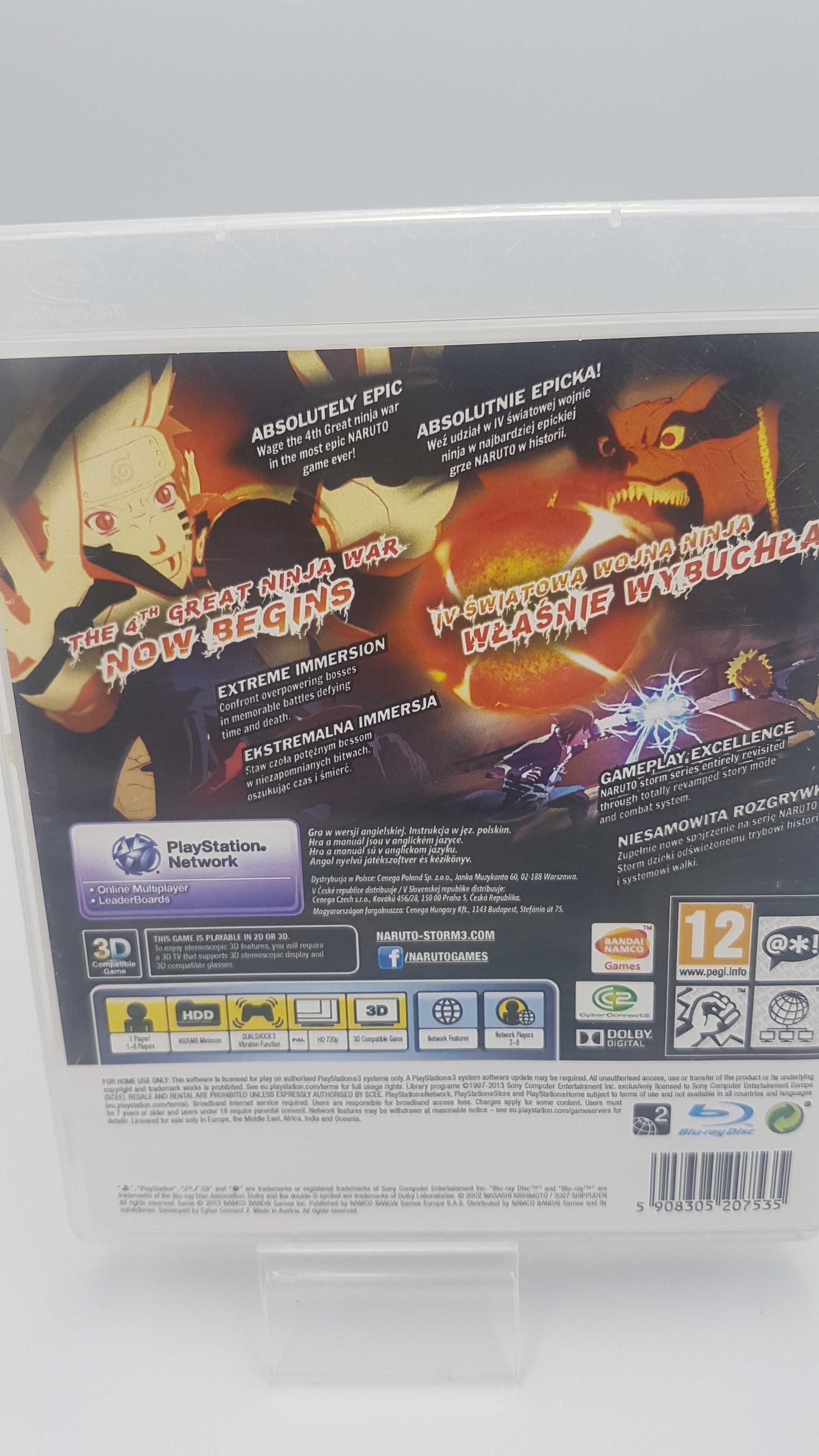 Naruto Shippuden Ultimate Ninja Storm 3 Sklep/Wysyłka/Wymiana