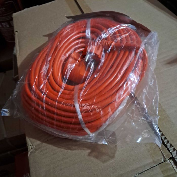 PRZEDŁUŻACZ OGRODOWY budowlany kabel gruby 30m długości 3x2,5mm