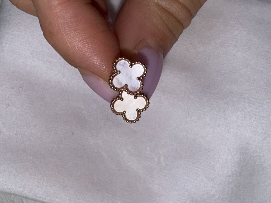 Серьги ван клиф Van cleef