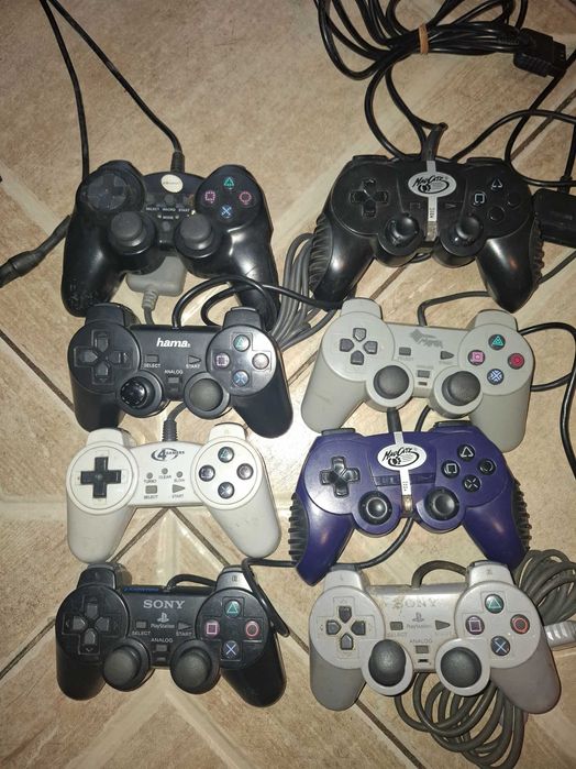 Pady PS2 uszkodzone 8szt