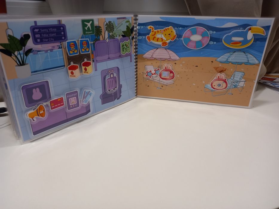 Лабубу альбом на липучках