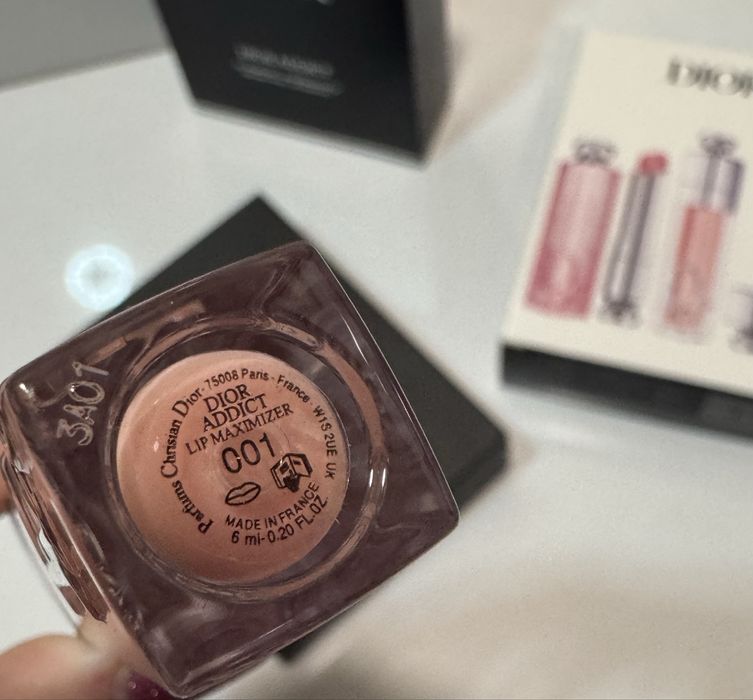 Набір бальзамів для губ Dior Addict Natural Glow set бальзам Dior