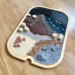 Plac budowy makieta panel sensoryczny Ikea Flisat Trofast Montessori