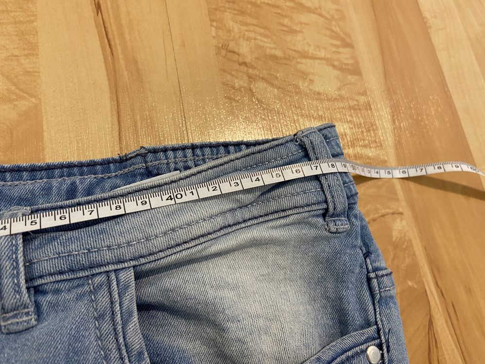 UpFashion 48 4XL damskie capri rybaczki jeans spodenki